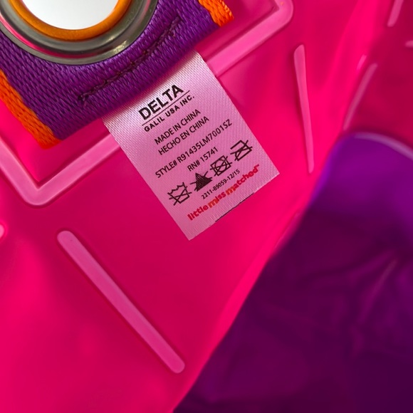 NWT  Inflatable Hello Summer Beach Tote Bag - Little Miss Matched - Pink… - Picture 11 of 11